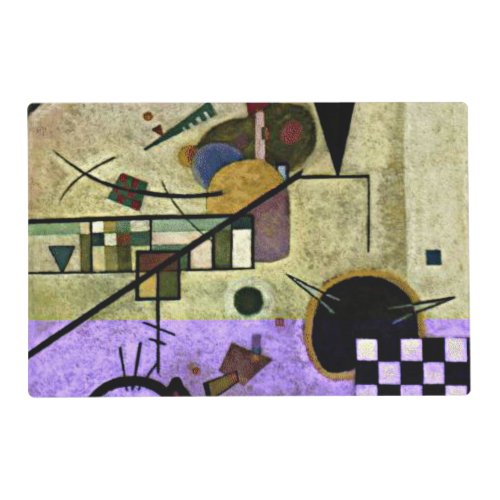 Kandinsky _ Contrasting Sounds Placemat