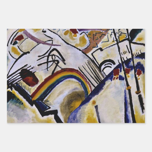 Kandinsky - Cossacks Wrapping Paper Sheets (Front)