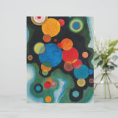 Kandinsky Deepened Impulse Abstract Oil on Canvas (Standing Front)