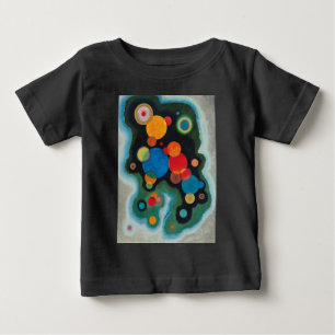 Kandinsky Deepened Impulse Abstract Oil on Canvas Baby T-Shirt