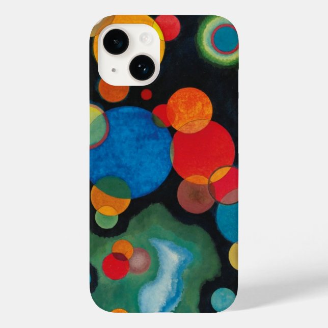 Kandinsky Deepened Impulse Abstract Oil on Canvas Case-Mate iPhone Case (Back)