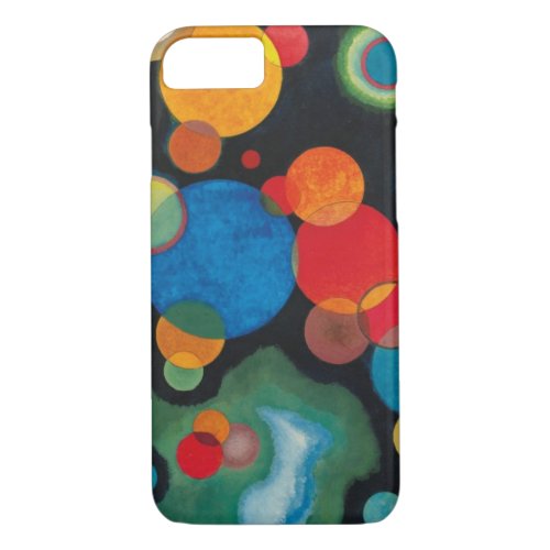 Kandinsky Deepened Impulse Abstract Oil on Canvas iPhone 87 Case