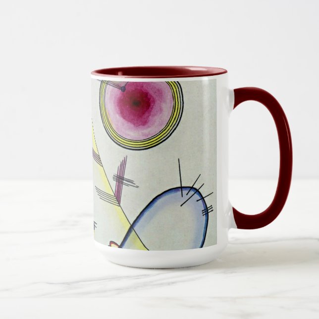 Kandinsky - Delicate Soul Mug (Right)