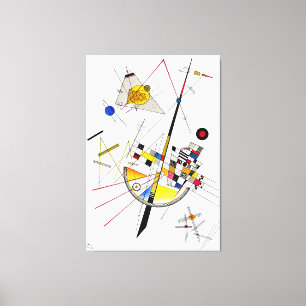 KANDINSKY - DELICATE TENSION - 1923 - Bauhaus - Canvas Print