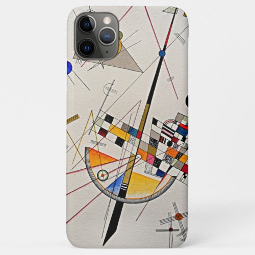 Kandinsky _ Delicate tension iPhone 11 Pro Max Case