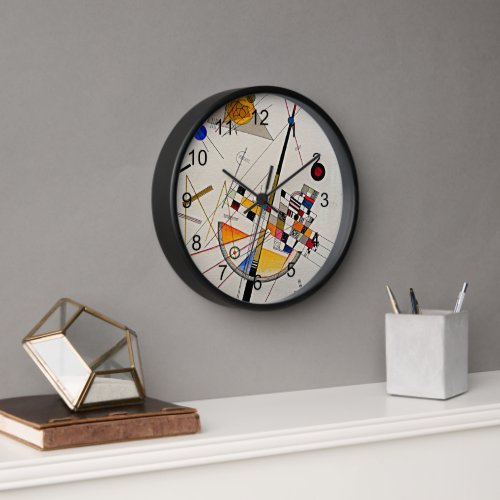 Kandinsky _ Delicate tension Clock