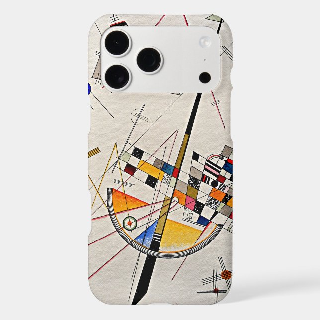 Kandinsky - Delicate tension Iphone Case (Back)