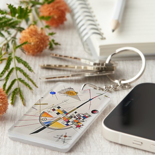 Kandinsky _ Delicate tension Keychain