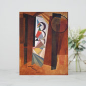 Kandinsky Development in Brown Abstract Painting (Standing Front)