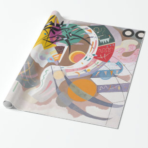 Kandinsky Dominant Curve Abstract Artwork Wrapping Paper