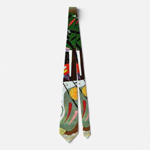 Kandinsky _ Dominant Curve Neck Tie