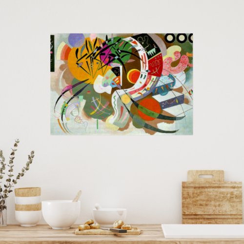 Kandinsky _ Dominant Curve Poster