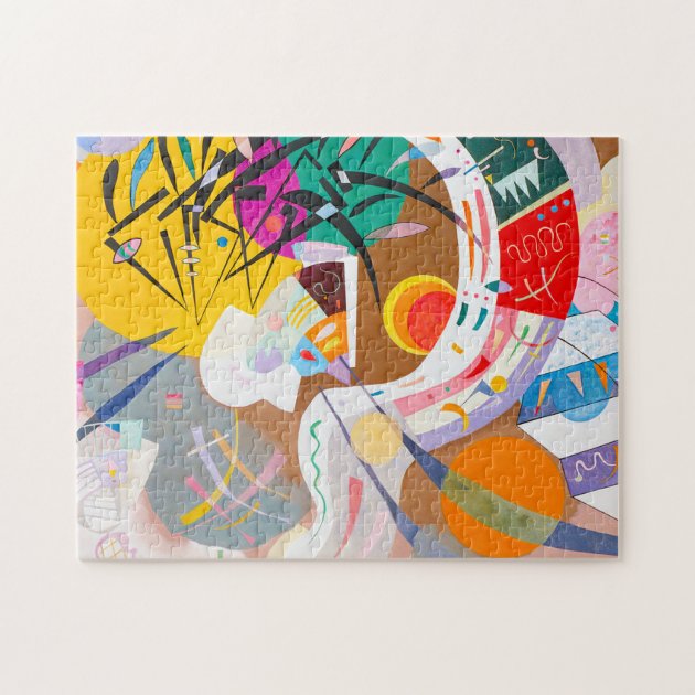 Wassily Kandinsky - Geel Rood Blauw Puzzel (1000 stukjes) - kopen bij Wassily Kandinsky - Geel Rood Blauw Puzzel (1000 stukjes) - kopen bij