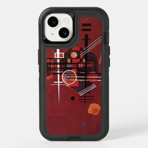 Kandinsky _ Dull Red OtterBox iPhone 14 Case