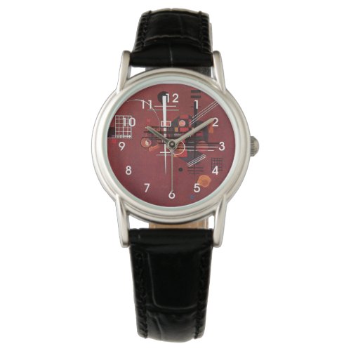 Kandinsky _ Dull Red  Watch