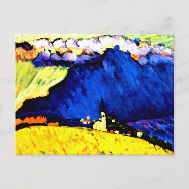 Kandinsky - Dunaberg Postcard (Front)
