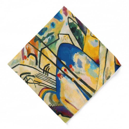 Kandinsky Expressionist Absract Painting Artwork Bandana