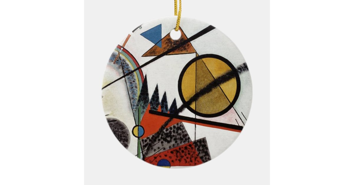 Kandinsky Expressionist Abstract Painting Artwork Ceramic Ornament Kandinsky Expressionist Abstract Painting Artwork Ceramic Ornament