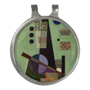 Kandinsky - Extended, popular abstract painting, Golf Hat Clip