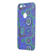 Kandinsky Farbstudie Blue Quadrate Square Circle  Uncommon Google Pixel Case (Back/Left)