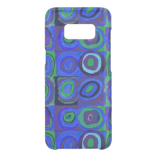 Kandinsky Farbstudie Blue Quadrate Square Circle  Uncommon Samsung Galaxy S8 Case