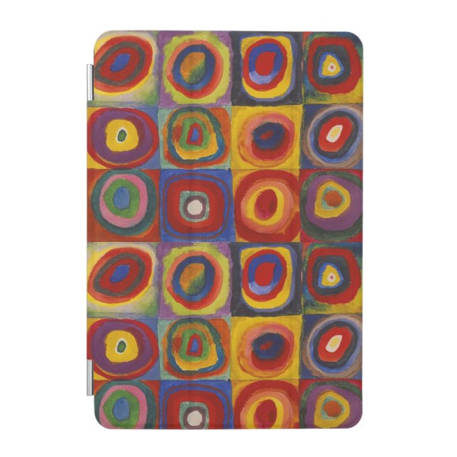 Kandinsky Farbstudie Quadrate Colourful Squares iPad Mini Cover (Front)