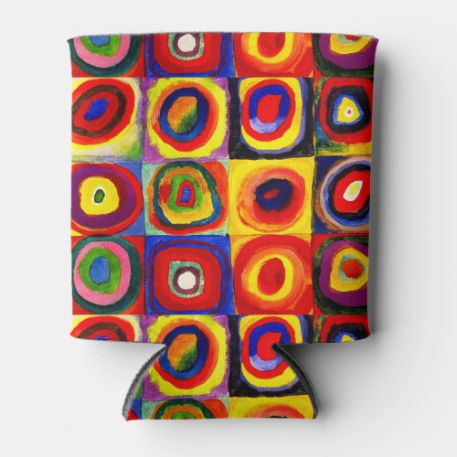 Kandinsky Farbstudie Quadrate Squares Circles Art Can Cooler