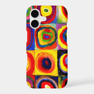Kandinsky Farbstudie Quadrate Squares Circles Art iPhone 17 Case