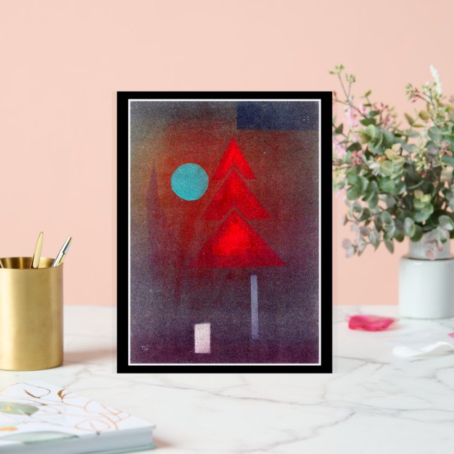 Kandinsky - Fast Versunken Acrylic Sign (Wedding)