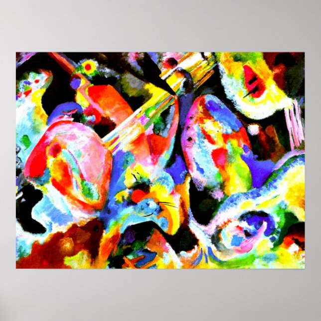 Kandinsky - Flood Improvisation Poster (Front)