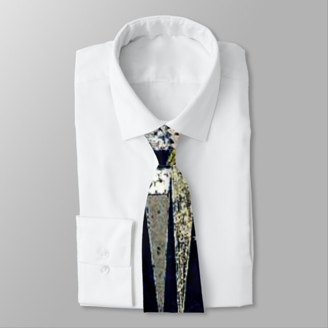 Kandinsky - Fragile Neck Tie (Tied)