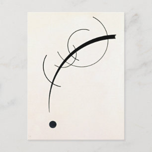 Kandinsky - Free Curve Postcard