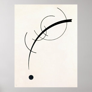 Kandinsky - Free Curve Poster