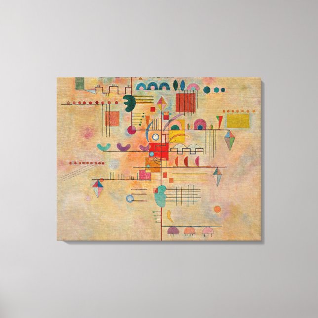 Kandinsky - Graceful Ascent Canvas Print (Front)