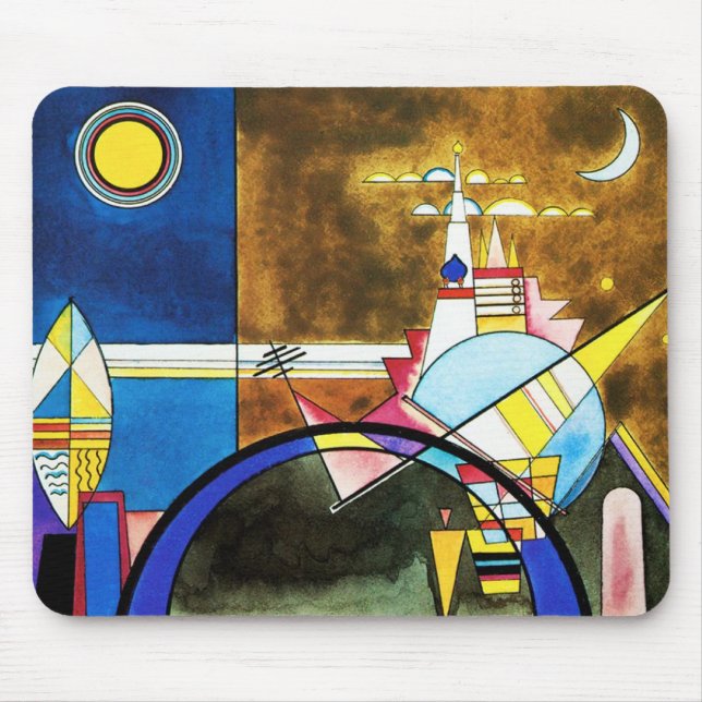 Kandinsky Great Gate of Kiev Mouse Pad (Front)
