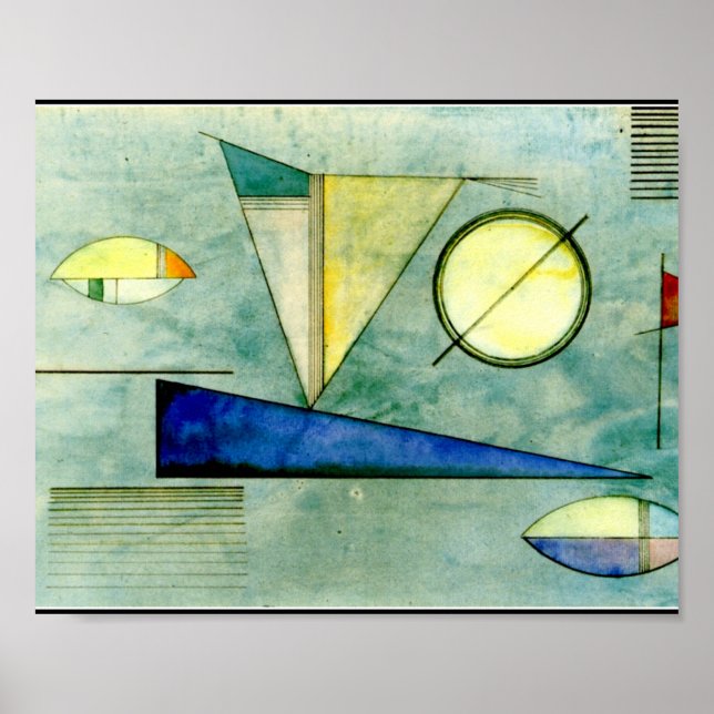Kandinsky - Haze, abstract artwork, Poster (Front)