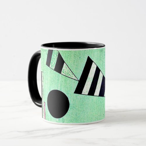 Kandinsky _ Immersed in Green Mug