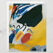 Kandinsky Impression III Concert Abstract Painting (Front/Back)