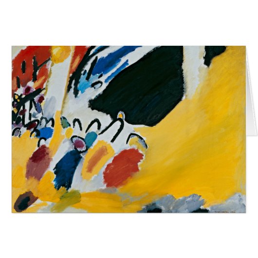 Kandinsky Impression III Concert Abstract Painting (Front Horizontal)