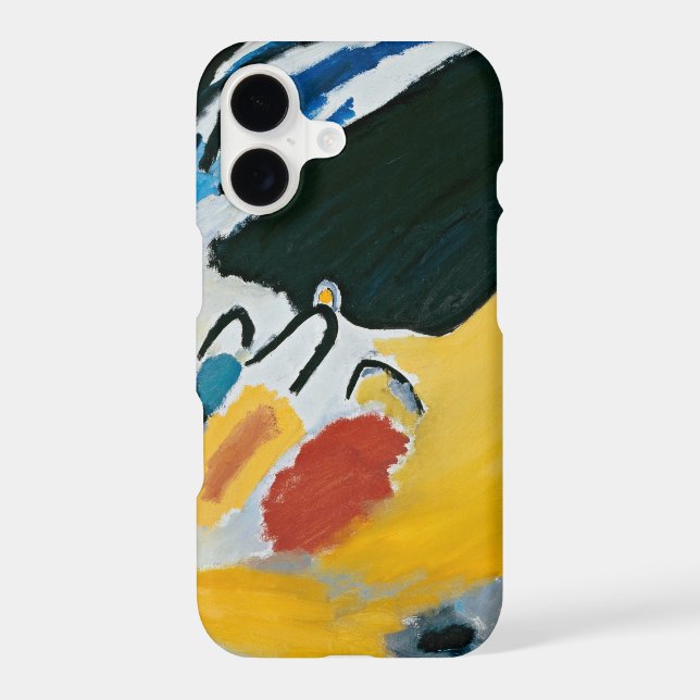 Kandinsky Impression III Concert Abstract Painting iPhone Case (Back)