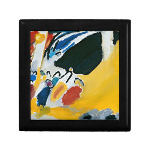Kandinsky Impression III Concert Abstract Painting Jewelry Box