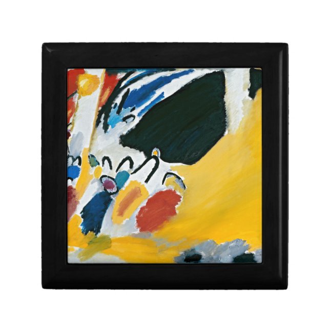 Kandinsky Impression III Concert Abstract Painting Jewelry Box (Front)