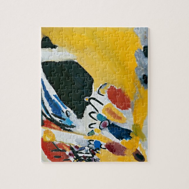 Kandinsky Impression III Concert Abstract Painting Jigsaw Puzzle (Vertical)