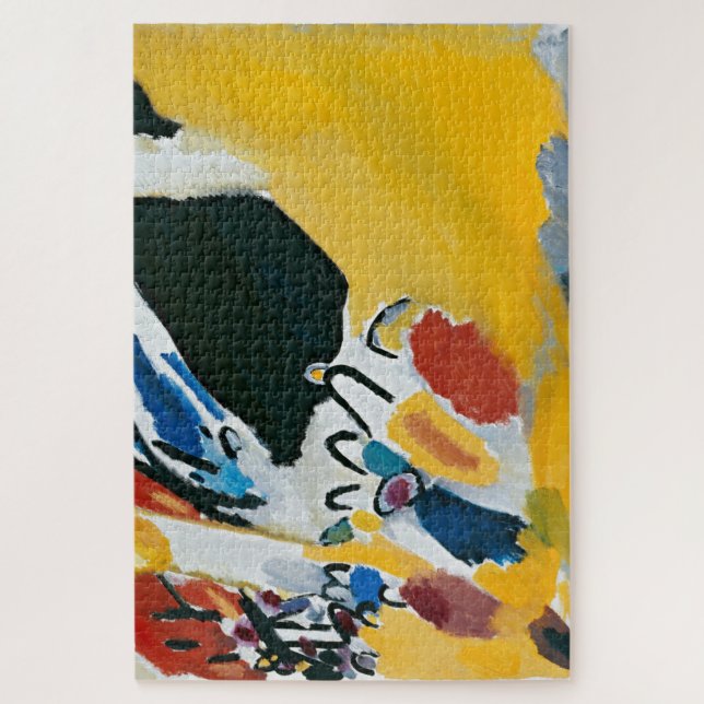 Kandinsky Impression III Concert Abstract Painting Jigsaw Puzzle (Vertical)