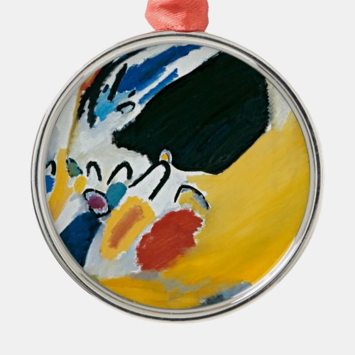 Kandinsky Impression III Concert Abstract Painting Metal Ornament