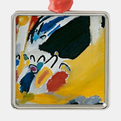 Kandinsky Impression III Concert Abstract Painting Metal Ornament