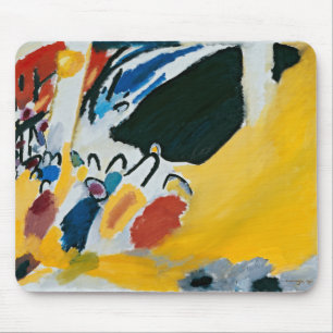 Kandinsky Impression III Concert Abstract Painting Mouse Pad