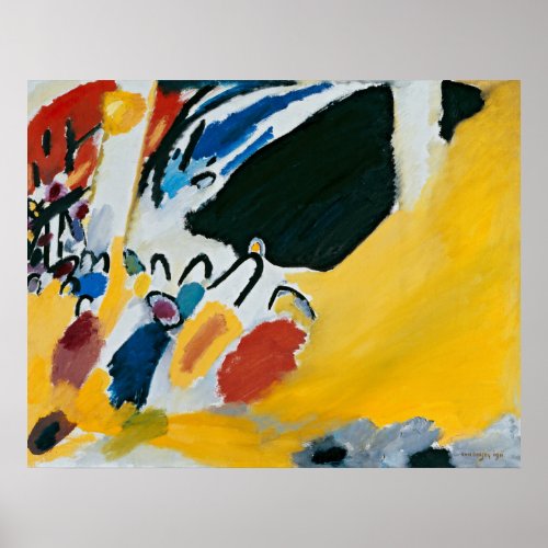 Kandinsky Impression III Concert Abstract Painting Poster