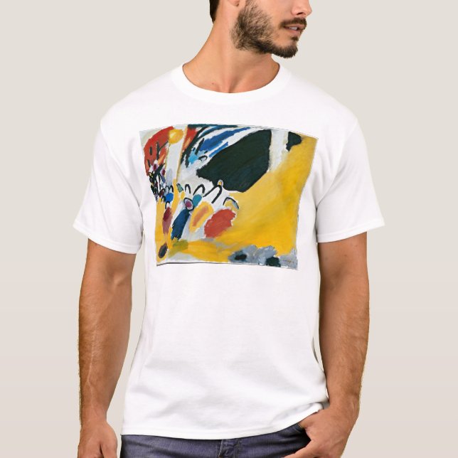 Kandinsky Impression III Concert Abstract Painting T-Shirt (Front)