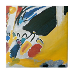 Kandinsky Impression III Concert Abstract Painting Tile